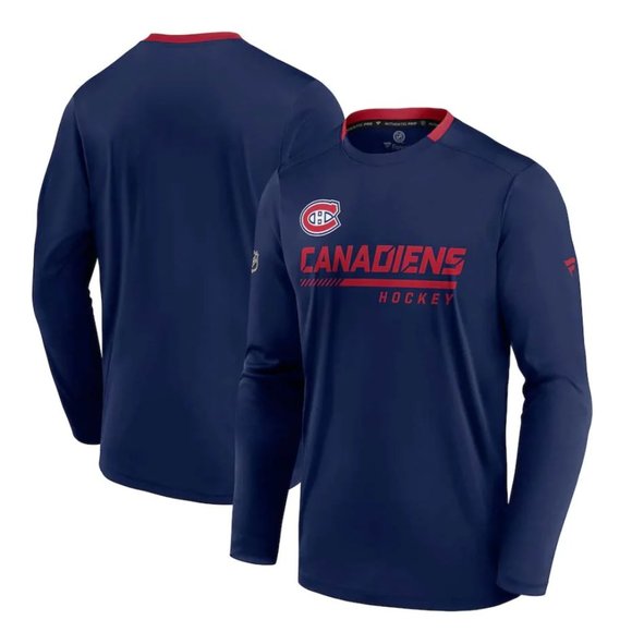 Montreal Canadiens Fanatics Long Sleeve -  NEW w/ TAGS - Picture 4 of 8